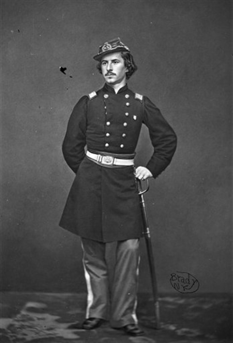 This undated photo shows Col. Elmer Ellsworth. The 150th anniversary of Ellsworth's death is the subject of an exhibit at the Smithsonian's National Portrait Gallery in Washington, D.C.